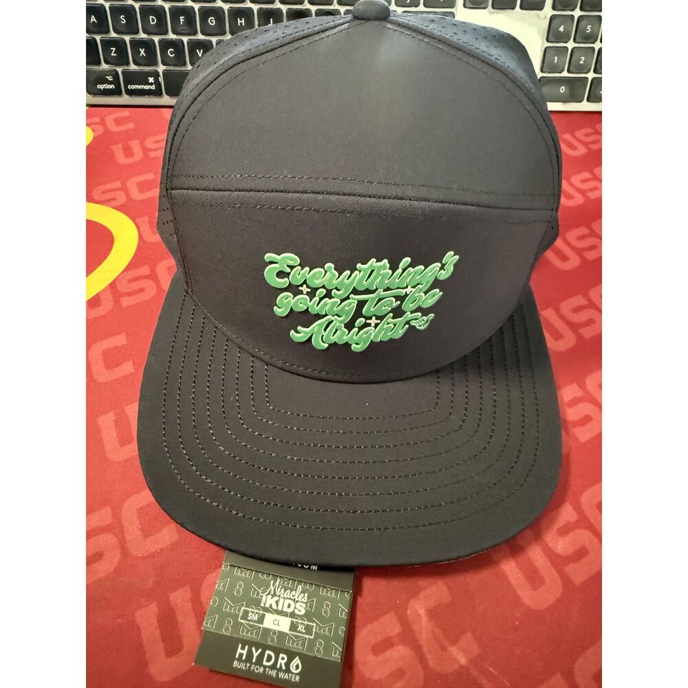 Melin Trenches Richard Ham Hydro Snapback Hat NWT Sold Out Classic Black